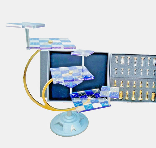 Star trek schach set - star, 3d